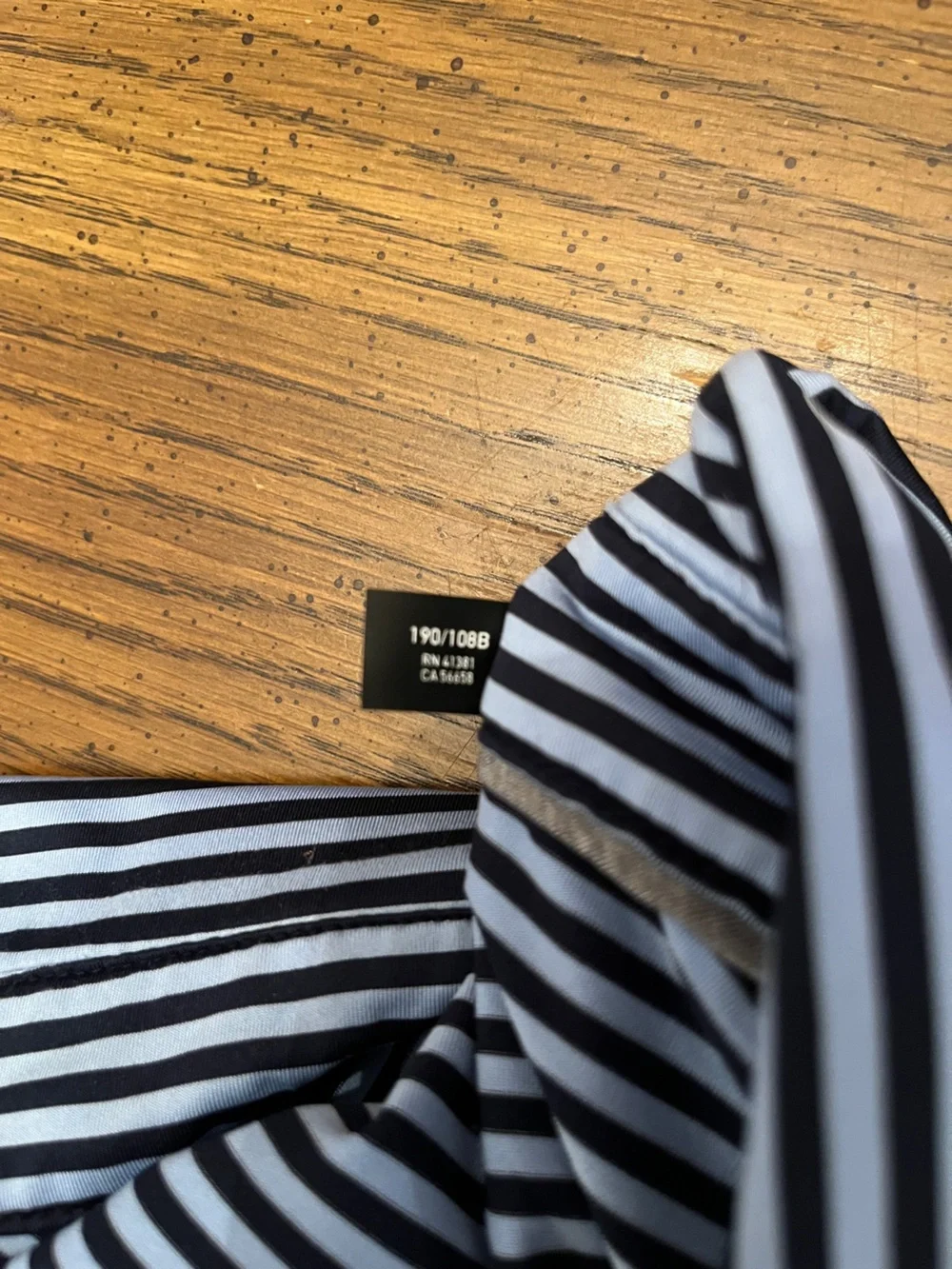 RLX Ralph Lauren Blue Vertical Stripe Polo Shirt, size XXL